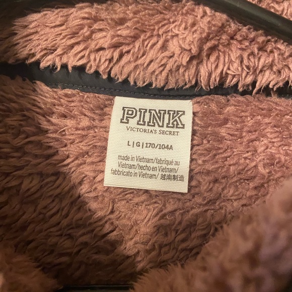 VS PINK 3/4 zip super soft sweater - Picture 3 of 4